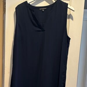 Adrianna papell Dark Blue Sleeveless Blouse